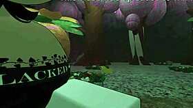 Hot Bunny Gets Creampie In 3d