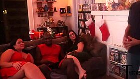 Bbw Christmas Orgy