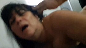 mom takes painful anal for the first time
