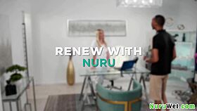 Andi avalon gives nuru massage to scotty p