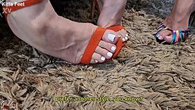psychologist ties wife to worship feet in front of husband