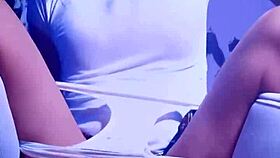 Cute femboy anal squirting