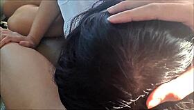 Pov fucking student in car outdoors