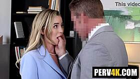 Caught on cctv fucked while husband was just outside