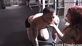 punishing a very bad slave today