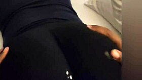 darkchocolatebarbie shakes her big ass in lingerie