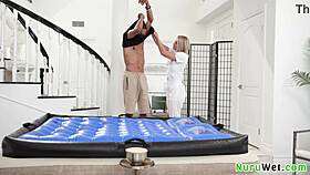 Andi avalon gives nuru massage to scotty p