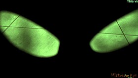 Masked submissive on a leash with strict mistress pov