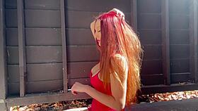 Italian big tits artemisia love hot solo sexy smoker long hair
