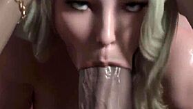 Big dick futa boss drills the new curvy employee
