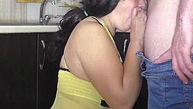 i saw her thong and fucked mature ass anal