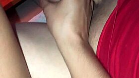Wife fucks with husband and friend