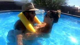 Impregnated Outdoors Then Big Belly Pool Sex