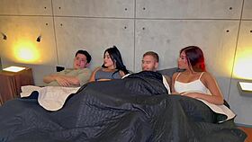my best friend convinced me into a horny orgy with our boyfriends