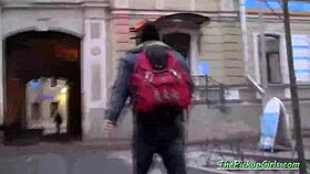 Russian slut picked up and fucked