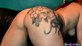 Hot ginger milf gets her pussy licked while facesitting then rides hard