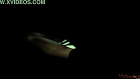 Masked submissive on a leash with strict mistress pov