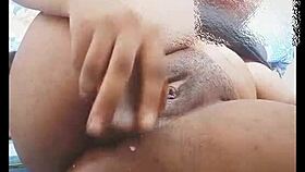 woman loves solo ass play