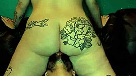 Hot ginger milf gets her pussy licked while facesitting then rides hard