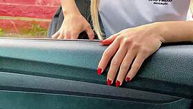 teacher gave a student a ride and fucked her in the car