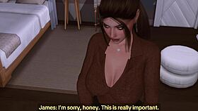 married white slut destroyed by bbc bull in sims