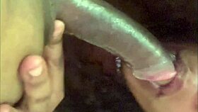 latina milf sucks bbc deep