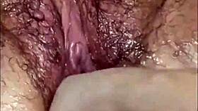 fat hairy milf gets fist fucked until she squirts