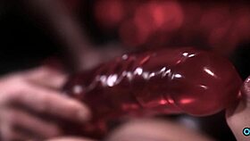 SUBMIT TO HIS ROD IN FULL SUBMISSION WITH TOY IN MOUTH!