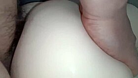 Entering lovers pussy from behind during lunch break