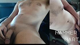 wanking in multiple views with cumshot