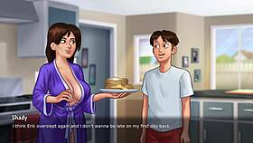 summertime saga part 1 has huge monster cocks and curvy anime girls