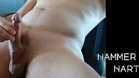 wanking in multiple views with cumshot