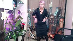 My stepmom is my webcam slut immodest dancing