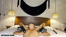 petite colombian enjoys intense squirting session