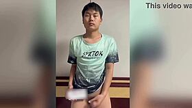 Intensely Stroking Hairy Asian Armpits After Long Wait