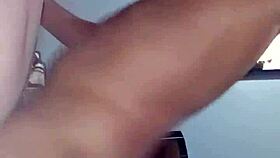 Blonde brazilian princess takes massive black cock in tight pussy