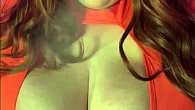 oiled velma cosplay tit fuck