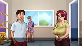 summertime saga part 1 has huge monster cocks and curvy anime girls