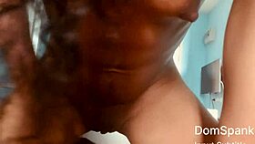Ebony beauty learns intense lessons