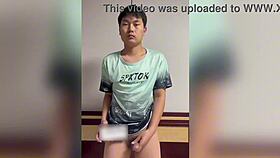 Intensely Stroking Hairy Asian Armpits After Long Wait