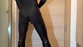 new rubber catsuit for fetish play