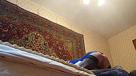 Girl Uses Strapon On Man At Home