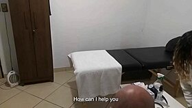 Patient Undergoes Medical Examination