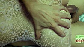 Petite latina rides huge cock perfectly