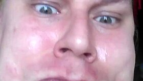 Broda demonstrates eye rolling in narrative scene