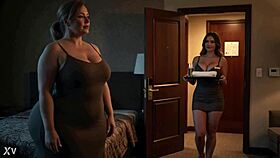 Ai vore scene at the hotel