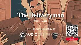 Asmr audio porn sexy stranger delivery guy fucks you at home dirty talk finger play erotic audio roleplay for women
