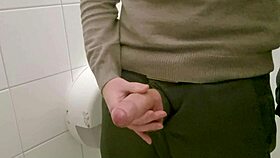 Man visits swedish furniture store restroom