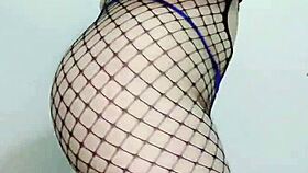 sexy latina strips and gets fucked in many positions