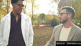 rocco siffredi - hot redheaded doc spitroasted by huge cocks